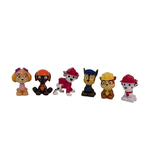 Paw Patrol Collectible Mini Figures Set Of 23 Characters Kids Toy Finger Puppet - Picture 4 of 10